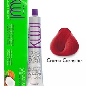Kuul Hair Coloring Cream Cromo Corrector - Vibrant Red